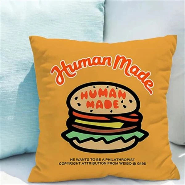 Bed Pillowcases Cushion Human Mades Car Sofa Pillow Cover Print Home Decor