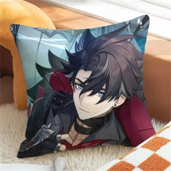 Genshin Impact Decor Cushion Cover Pilow Cases Cushion Home Decor Car Sofa