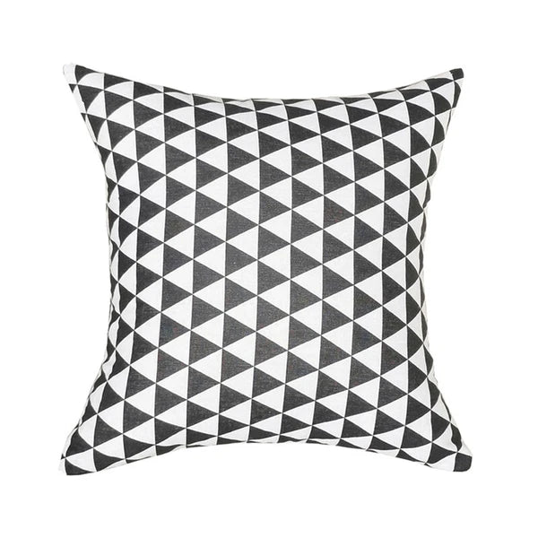 Geometric Cushion Cover Linen Throw Pillow Case Bed Sofa Car Decor 40/45/50cm