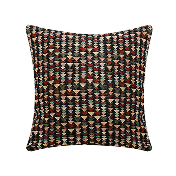 24 x 24in Cotton Linen Blend Home Throw Pillow Cover Case Sofa Bed Cushion Cover