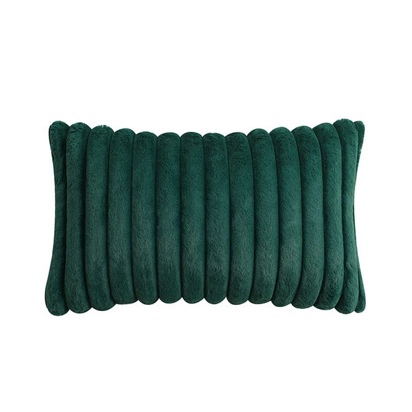 16" 18" 20" 22" 24" Plush Velvet Cushion Cover Sofa Bed Soft Plain Pillow Case