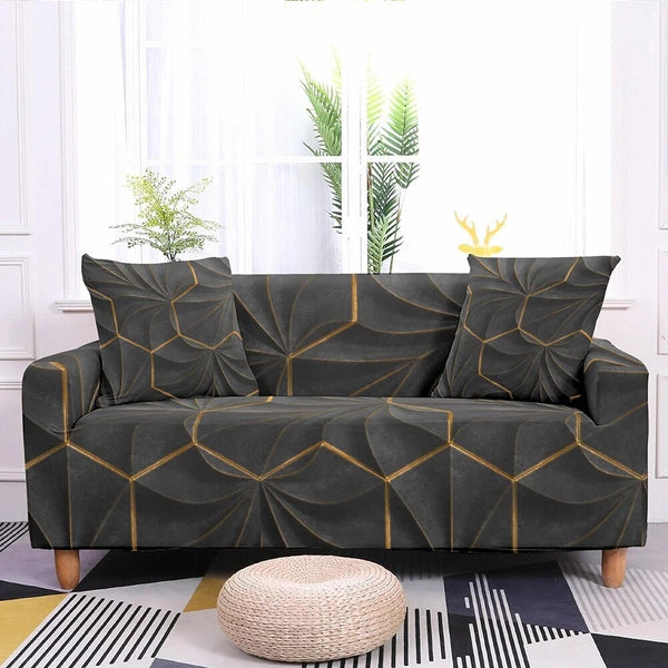 Geometric Printed Elastic Sofa Covers Seater Cover for Living Room Corner