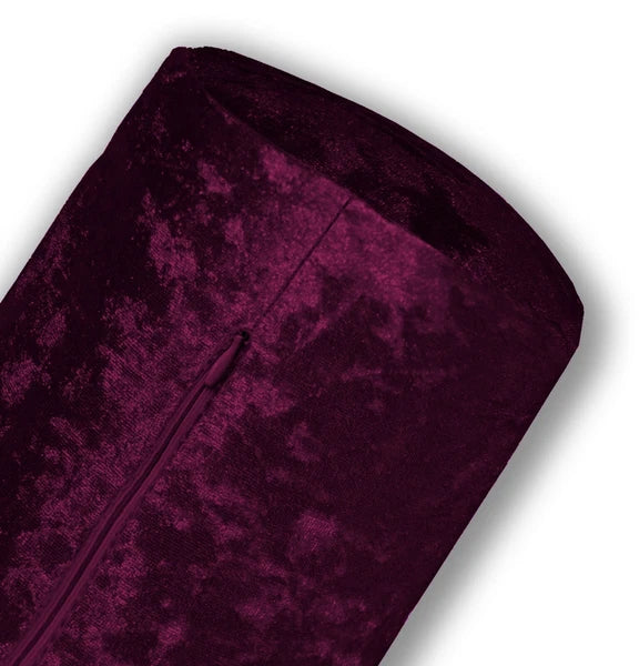 Mv31 Wi-Red Crush Velvet Sofa Seat Patio Bench Box Cushion Bolster Cover/Runner