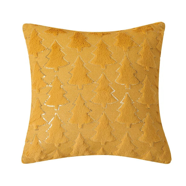 Christmas Tree Throw Pillow Cover Soft Plush Pillowcase Sofa Bed Cushion Decor