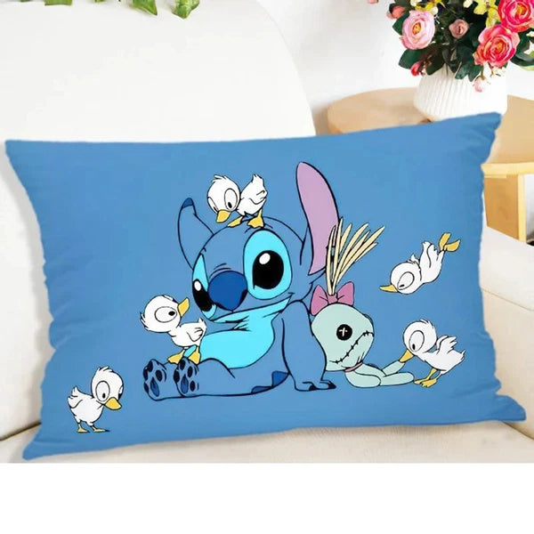 Stitch Pillowcase Room Bed Sleeping Pillowcase Living Room Sofa Cushion Cover