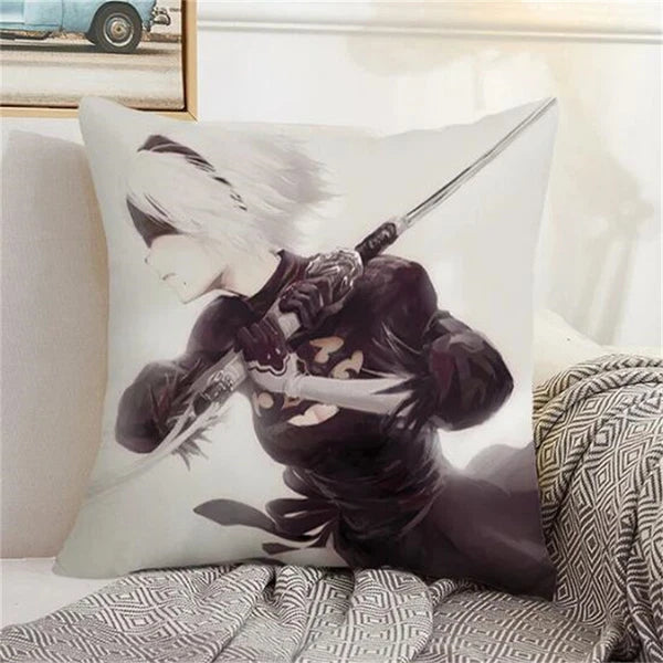 Nier Automata illow Cover Pilow Cases for Cushions Covers Home Sofa Decorative