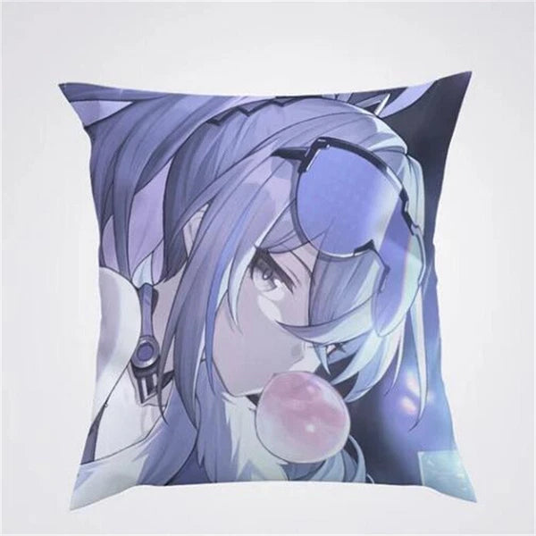 Anime Honkai Star Rail Pillowcase Print Cushion Cover Sofa Home Decor