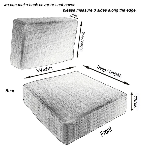 Mv04 Y-Gold Shiny Velvet Sofa Seat Patio Bench Box Cushion Bolster Cover/Runner
