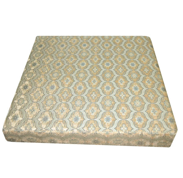 We64 -Light Blue Eye Flora Damask Bolster Case/Pillow/Sofa Seat Cushion Cover