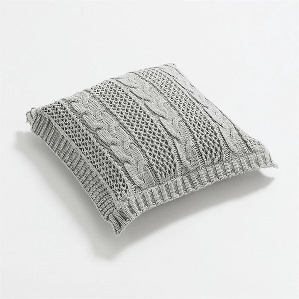 45*45cm Square Knitted Pillowcase Throw Waist Cushion Covers Sofa Bed Home Decor