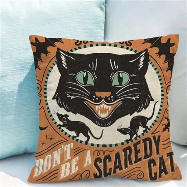 Happy Halloween Pillowcases Cushions for Bed Cushion Print of Modern Sofa Car