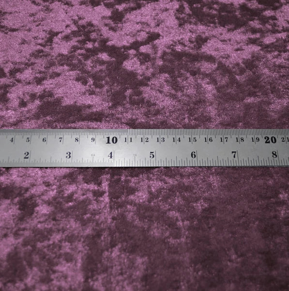 Mv07 Purple Crush Velvet Sofa Seat Patio Bench Box Cushion Bolster Cover/Runner