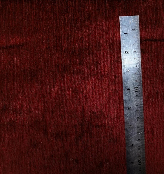 Wn08 Dark Red Chenille  Sofa Seat Patio Bench Box Cushion Bolster Cover/Runner