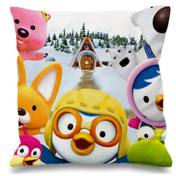 P-pororo Modern Home Decoration Products for Sofa Cushions Covers Pillowcase