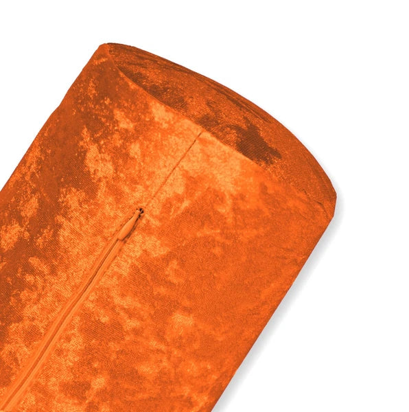 Mv100 Orange Crush Velvet Sofa Seat Patio Bench Box Cushion Bolster Cover/Runner