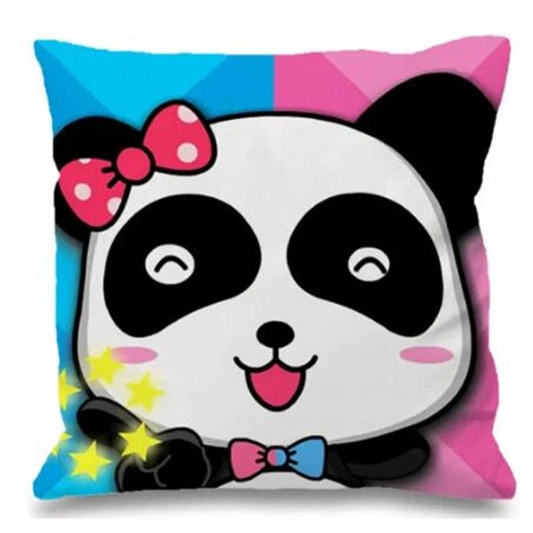 Baby Bus for Sofa Cushions Covers Home Decor Pillowcase Short Plush Bed