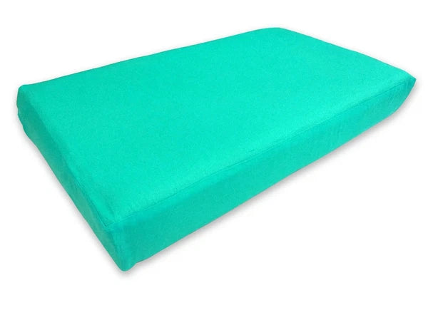 Box Square Shape Cover*100% Pure Cotton bed Soft Fine Cushion Case Custom Size