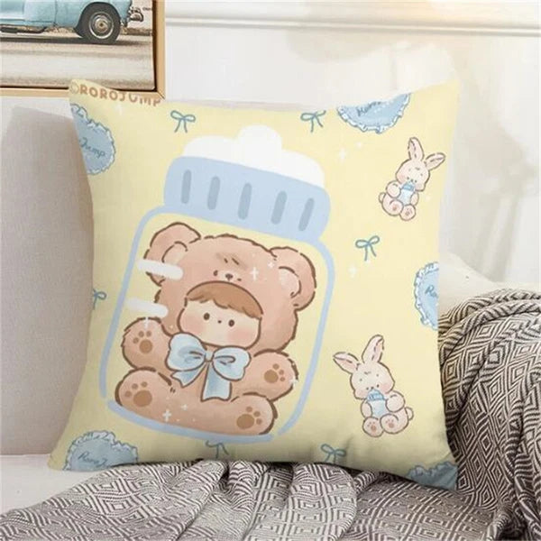 Cushions Home Decor Rorojump Pillow Cover Pillowcase for Cushion Sofa Anime