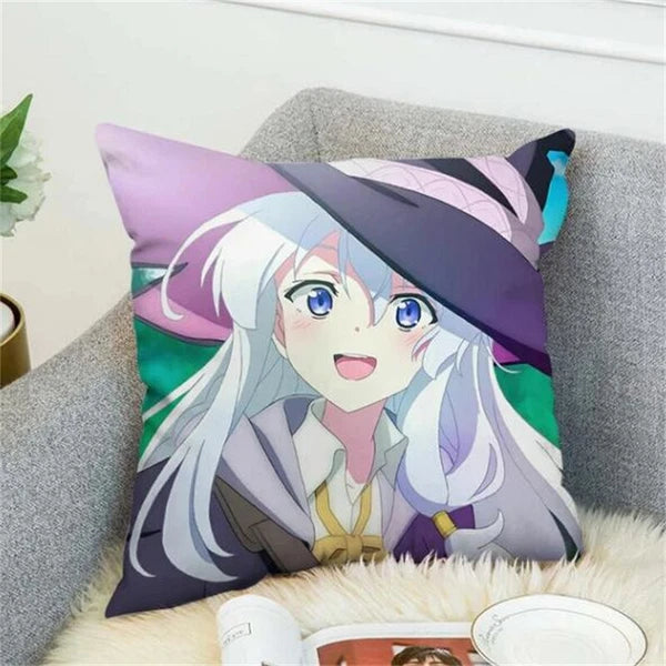 Wandering Witch Pillow Cases Decorative Cushions Cover for Sofa Decor