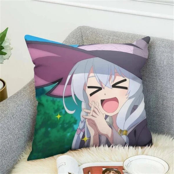 Wandering Witch Pillow Cases Decorative Cushions Cover for Sofa Decor Pillowcase