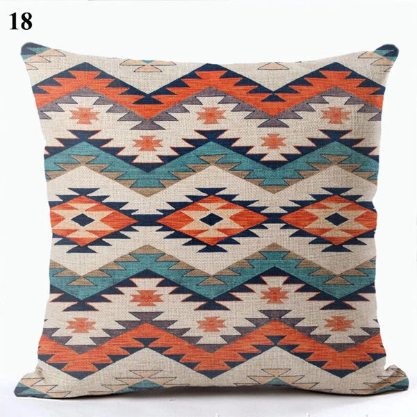 Sofa Bed Printed Pillowcase Ethnic Cushion Cover Throw Pillow Case Home Decor