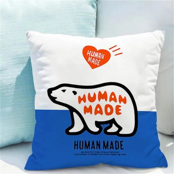 Bed Pillowcases Cushion Human Mades Car Sofa Pillow Cover Print Home Decor