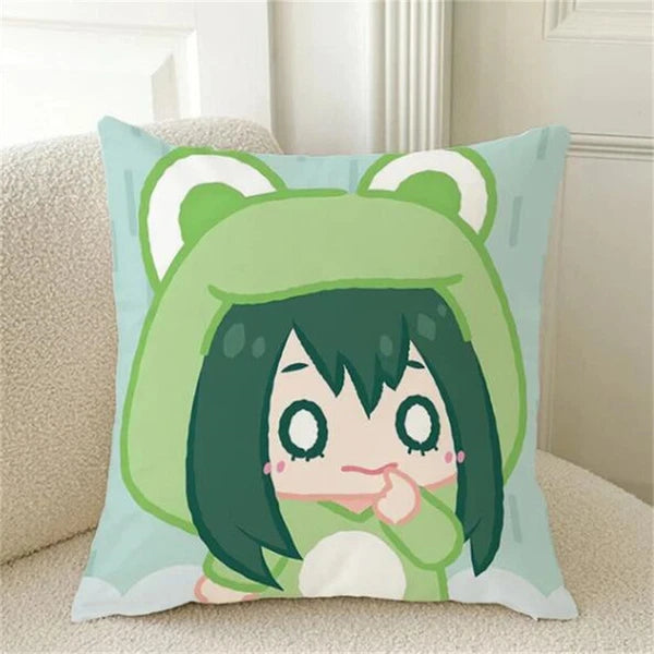 My Hero Academia Print Cushion Cover Pillowcase Home Sofa Decorative Cushions