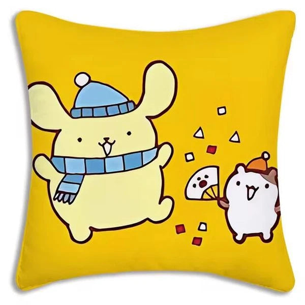 Pompompurin Pillow Covers Cartoon Sofa Decor Home Printing Cute Cushion Cover