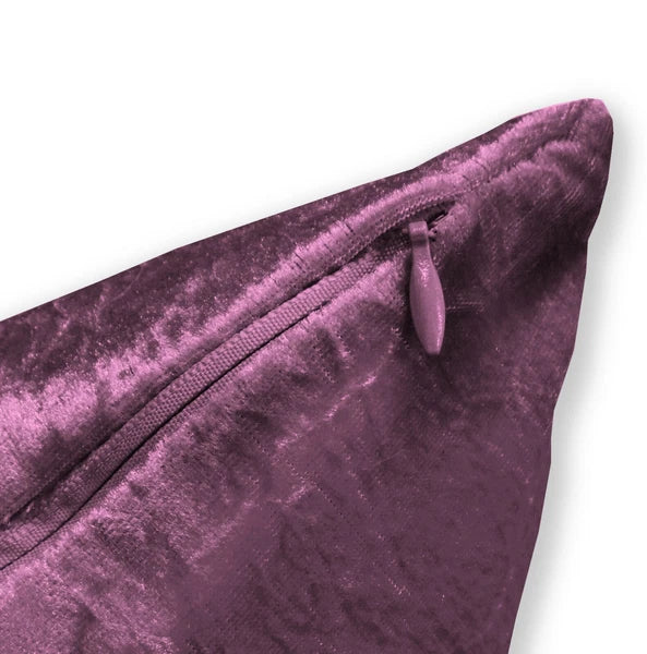Mv07 Purple Crush Velvet Sofa Seat Patio Bench Box Cushion Bolster Cover/Runner