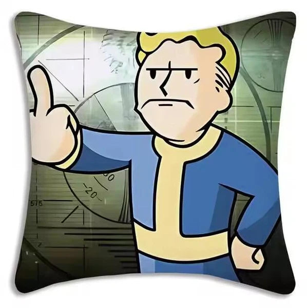 falloutS Pillow Covers Cartoon Sofa Decorative Home Printing Cute Cushion Cover