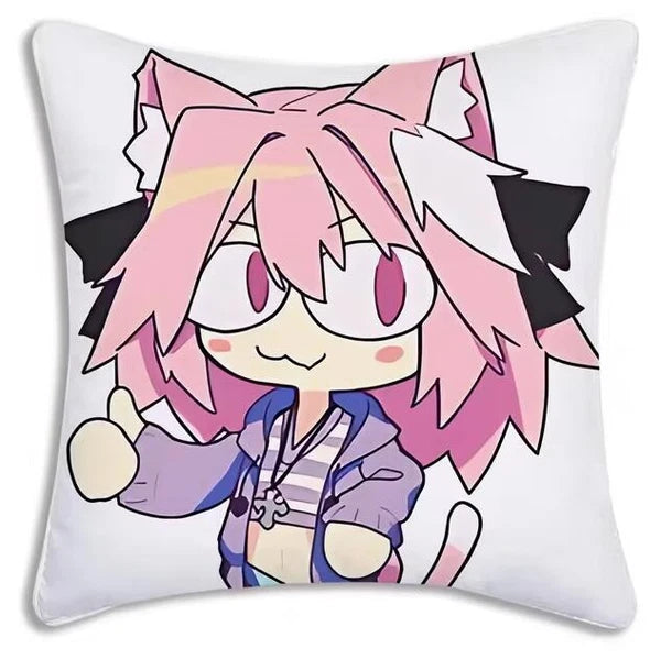 Neco Arc Pillow Covers Cartoon Sofa Decorative Home Printing Cute Cushion Cover