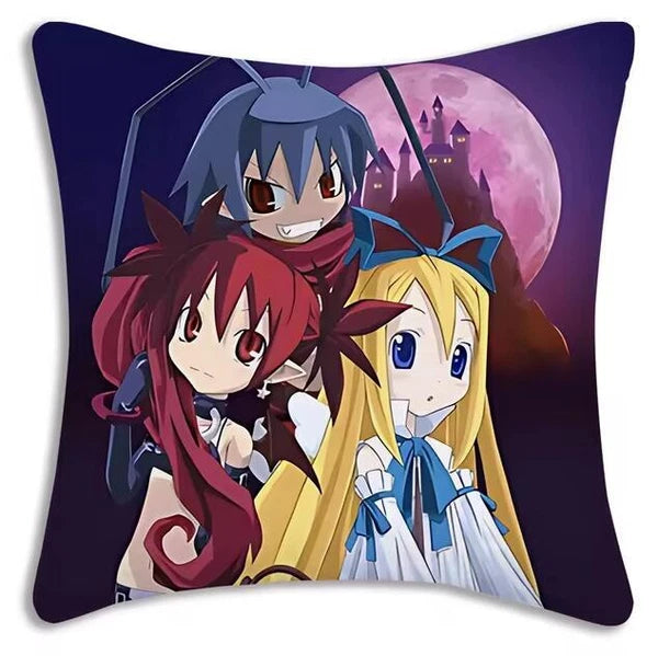 Black Eevee Throw Pillow Covers Cartoon Sofa Decor Home Printing Cushion Cover