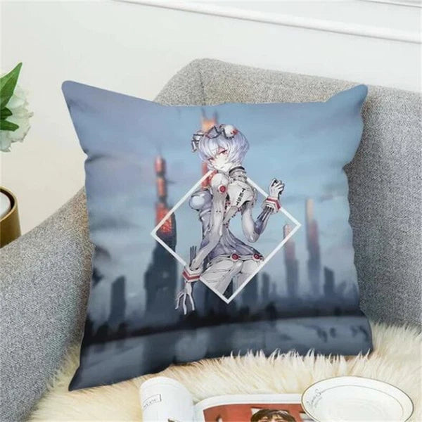 Decorative E-Evangelion Pillow Cover Sofa Cushions Pilow Cases Cushion Covers