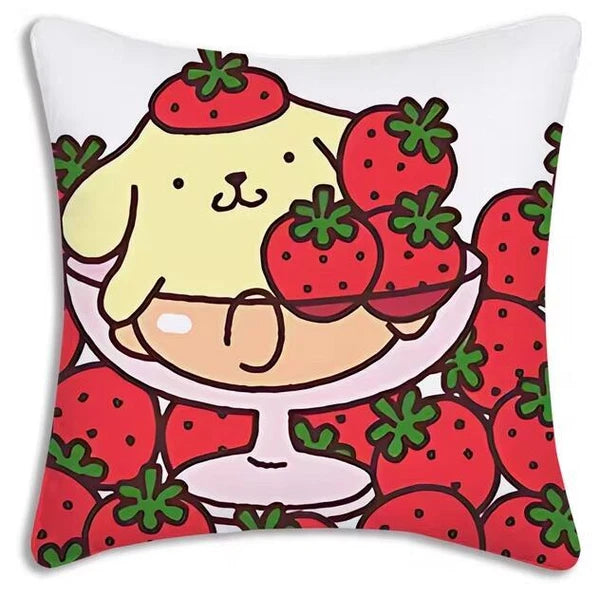 Pompompurin Pillow Covers Cartoon Sofa Decor Home Printing Cute Cushion Cover