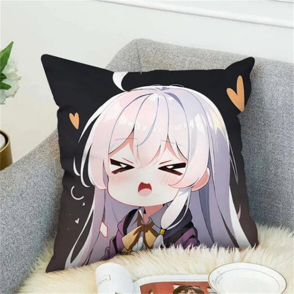 Wandering Witch Pillow Cases Decorative Cushions Cover for Sofa Decor Pillowcase