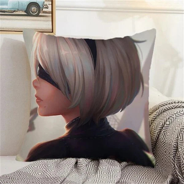 Nier Automata Decorative Sofa Cushion Cover Pillowcases for Cushions Covers