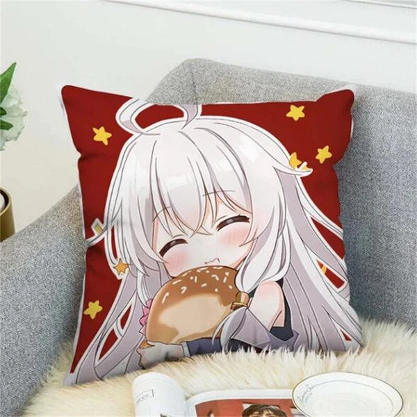 Wandering Witch Pillow Cases Decorative Cushions Cover for Sofa Decor Pillowcase