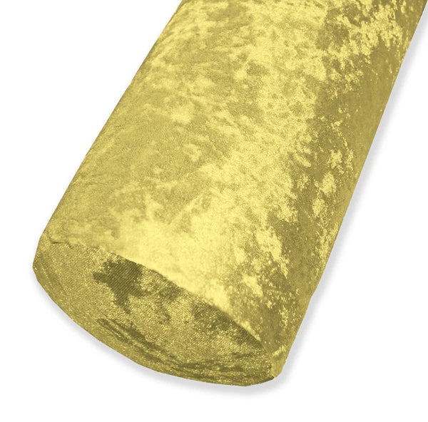 Mv04 Y-Gold Shiny Velvet Sofa Seat Patio Bench Box Cushion Bolster Cover/Runner