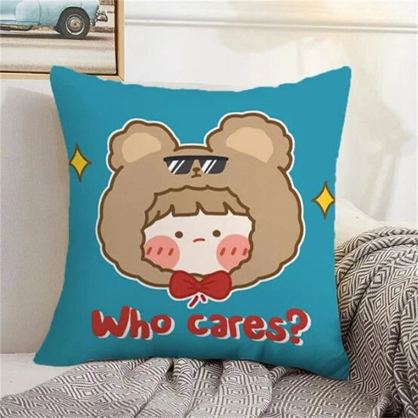 Cushions Home Decor Rorojump Pillow Cover Pillowcase for Cushion Sofa Anime