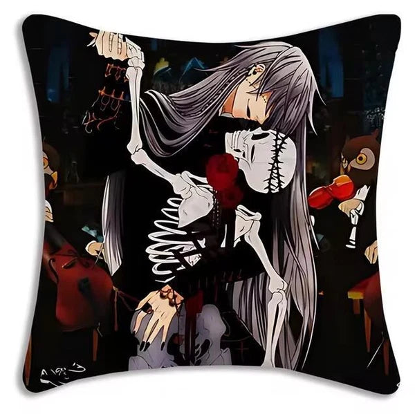 Cartoon Anime Manga Butler Pillow Covers Sofa Decor Home Printing Cushion Cover