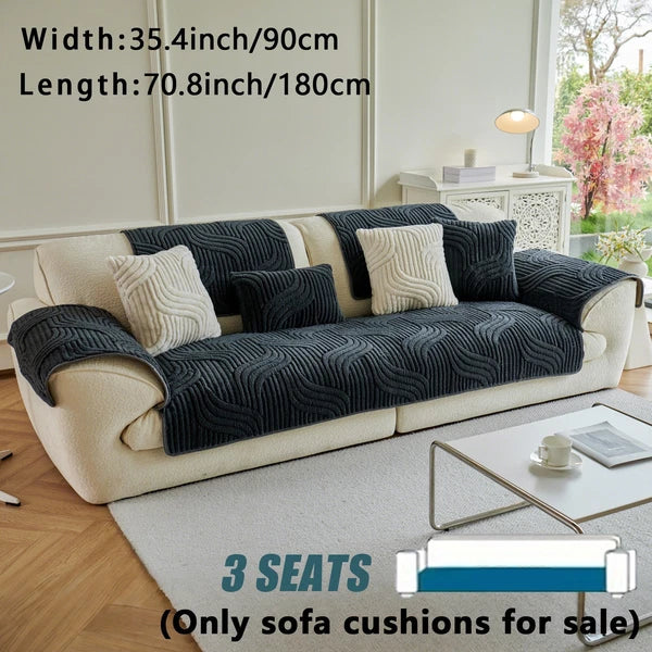 Washable sofa cover, pillowcase, anti-slip decoration for sofa seat cushion