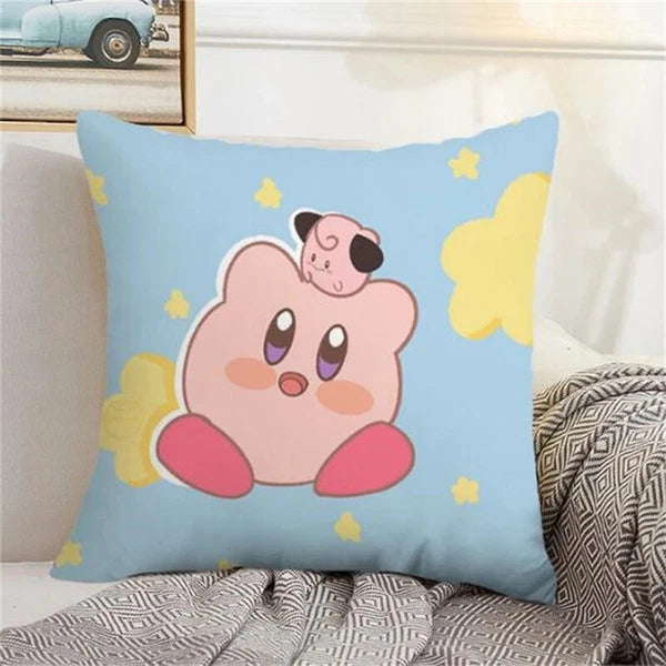 Pillow Covers Short Plush Sofa K-Kirbies Home Decoration for Living Room Cushion