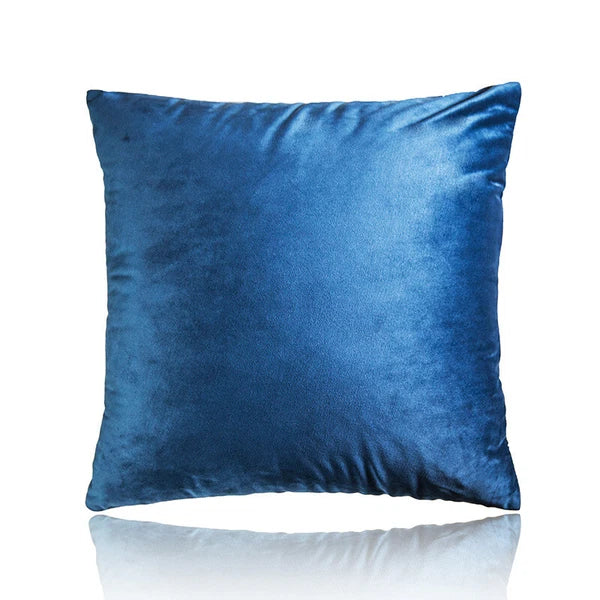 UK 16" 18" 20" 22" 24" Velvet Cushion Cover Pillow Case Home Sofa Bed Decor