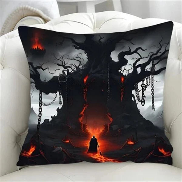 Pillowcase the Underground Cushion Cover Decor Pillowcases for Short Plush Sofa