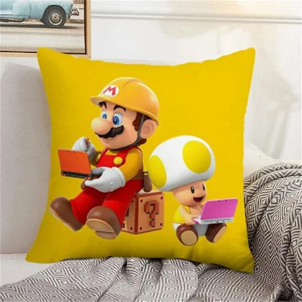 Pillowcase Cushion Cover M-marios Pillow Covers Decorative Sofa Home Decoration