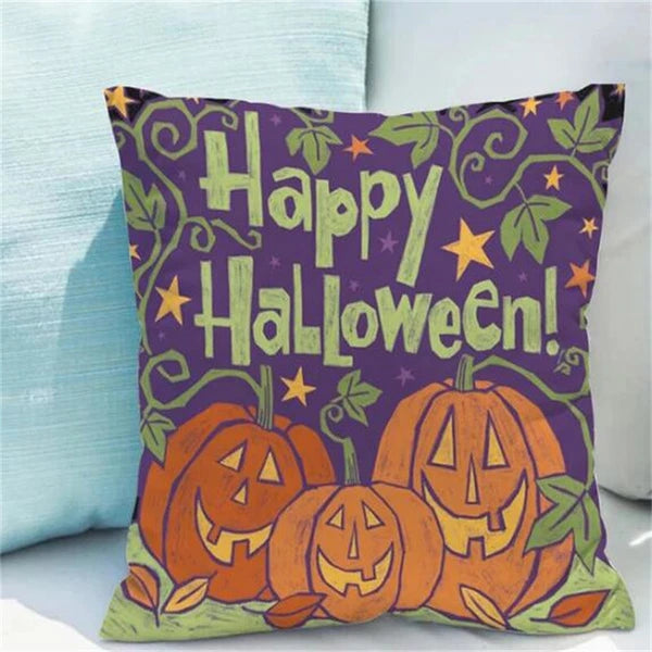 Happy Halloween Pillowcases for Bedroom Cushion Printing of Sofa Cover Car
