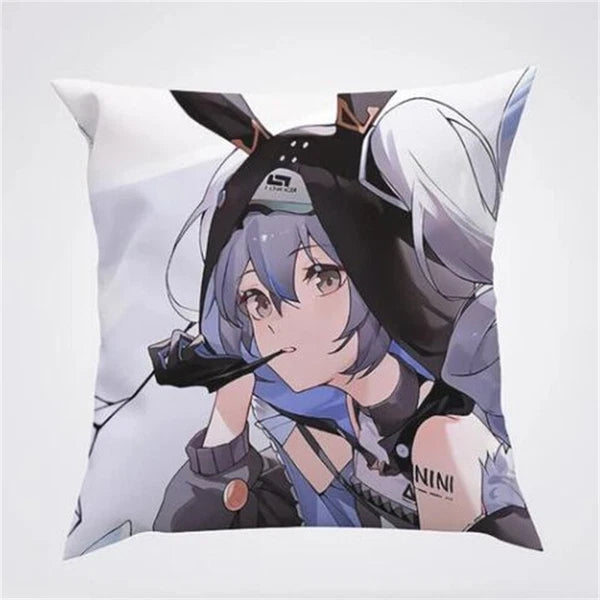 Anime Honkai Star Rail Pillowcase Print Cushion Cover Sofa Home Decor