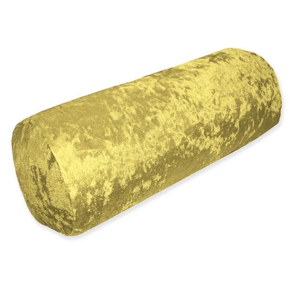 Mv04 Y-Gold Shiny Velvet Sofa Seat Patio Bench Box Cushion Bolster Cover/Runner