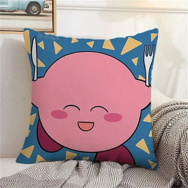 Pillow Covers Short Plush Sofa K-Kirbies Home Decoration for Living Room Cushion