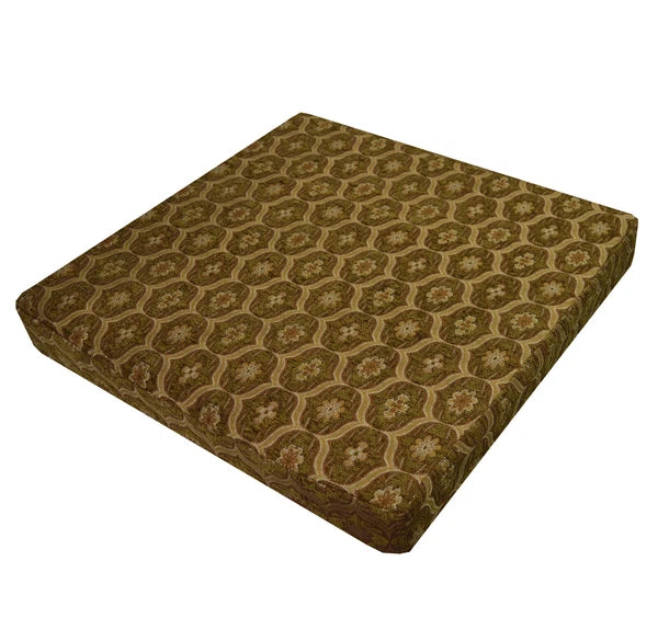 We62 -Olive Brown Eye Flora Damask Bolster Case/Pillow/Sofa Seat Cushion Cover